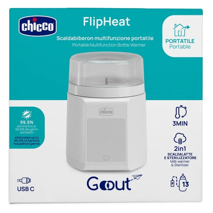Chicco Scaldabiberon Multifunzione Portatile Chicco Scaldabiberon Multifunzione Portatile