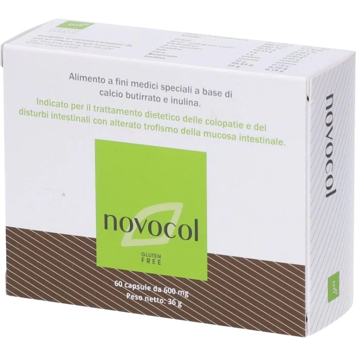 Oti Novocol Supporto Salute Mucosa Intestinale 60 Capsule