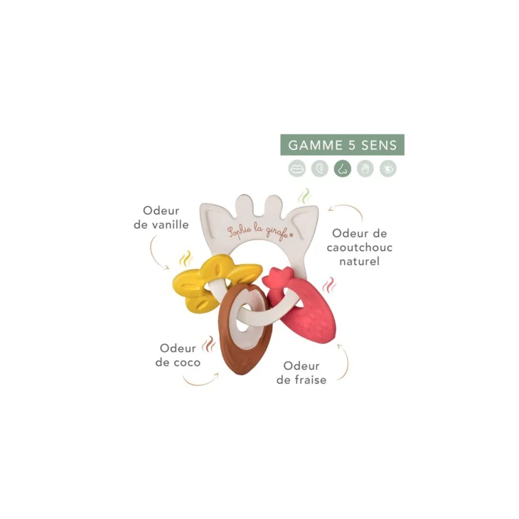 Sophie La Giraffa Anello da Dentizione Aromatico