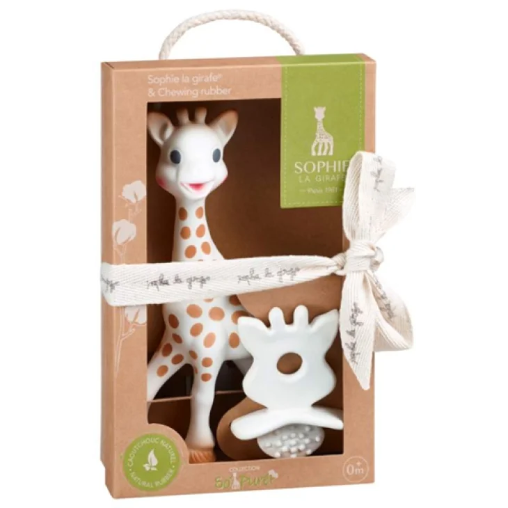 Sophie La Giraffa Set Regalo Sophie La Giraffa + Anello Dentizione Chewing Rubber
