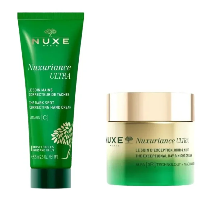 Nuxe Nuxultra Set con Trattamento d'Eccezione 75 ml + Crema Mani 75 ml