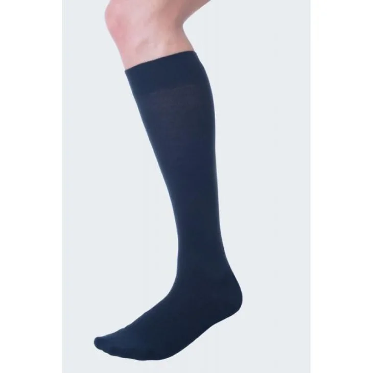 Medi Gambaletto Compressivo Uomo 21 mmHg Colore Marine Cotone Taglia 5