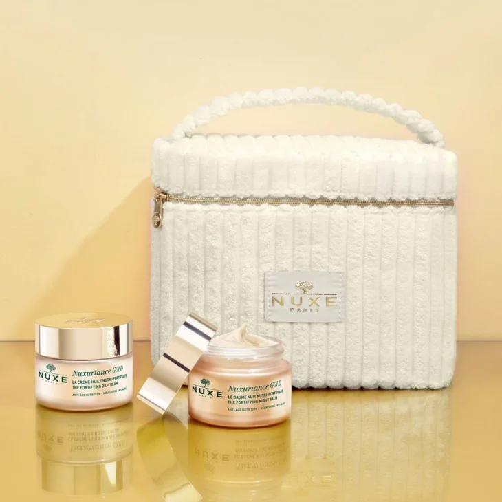 Nuxe Nuxuriance Gold Vanity Set Rituale Antiet&agrave; per Pelli Mature