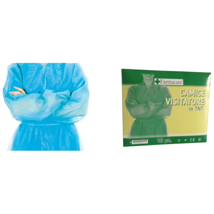 CAMICE VISITATORE TNT 10PZ