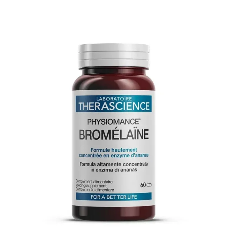 Physiomance Bromelaine Integratore Antinfiammatorio con Bromelina 60 capsule