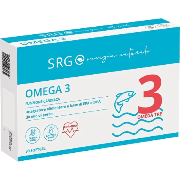 SRG Omega 3 Integratore Alimentare 30 softgel