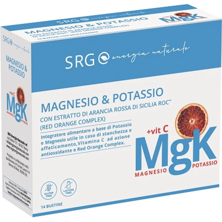 SRG Magnesio Potassio Integratore Multivitaminico 14 bustine