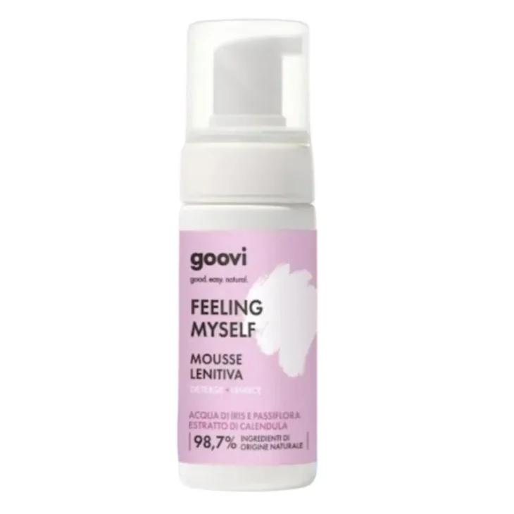 Goovi Feeling Myself Mousse Detergente Viso Lenitiva e Calmante 100 g