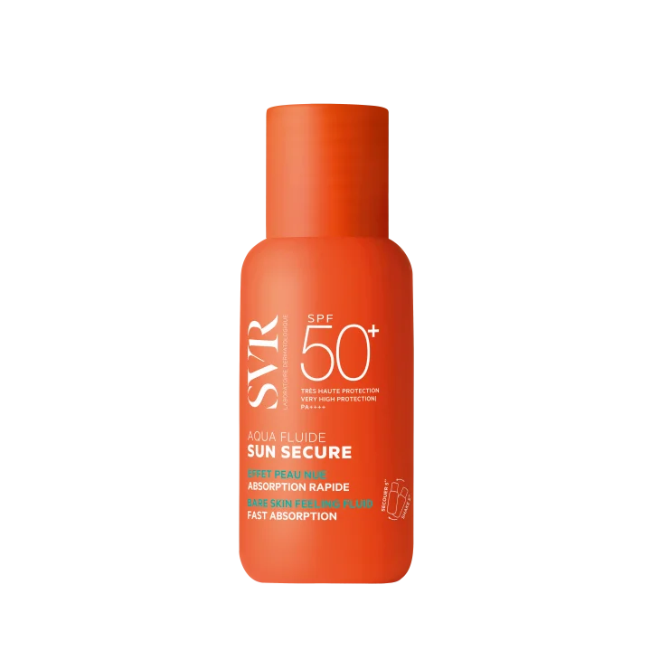 SVR Sun Secure Aqua Fluide SPF50+ Solare Viso Idratante e Antiossidante 50 ml