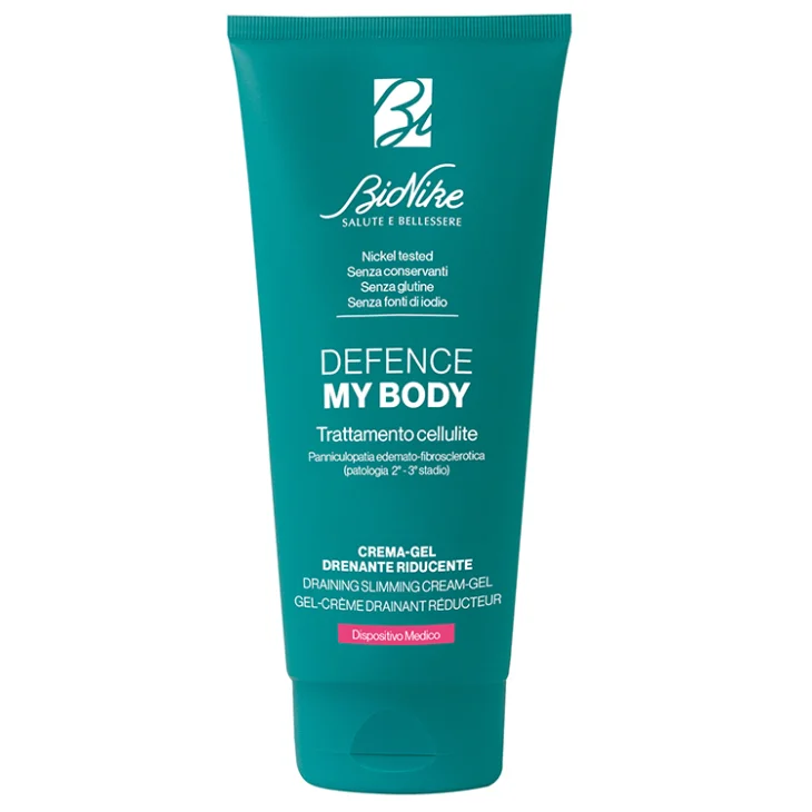 BioNike Defence My Body Trattamento Cellulite Crema Gel Drenante Riducente 75ml