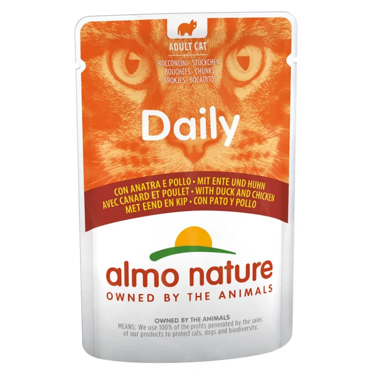 DAILY MENU CAT POLLO ANATRA 70 G