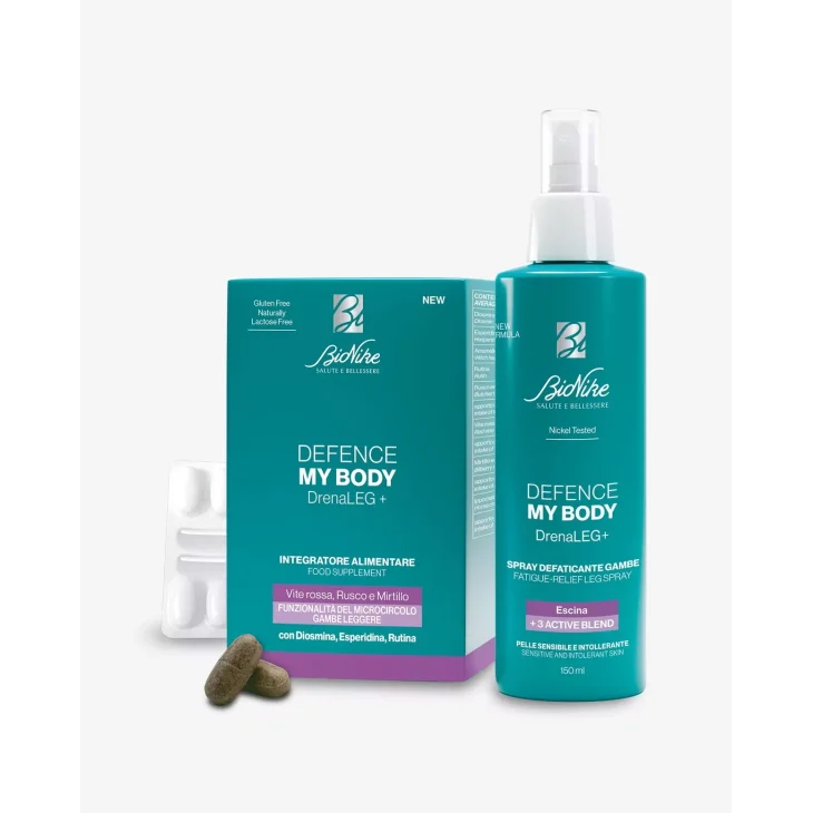 BioNike Defence My Body Drenaleg+ Kit In & Out per il Benessere delle Gambe