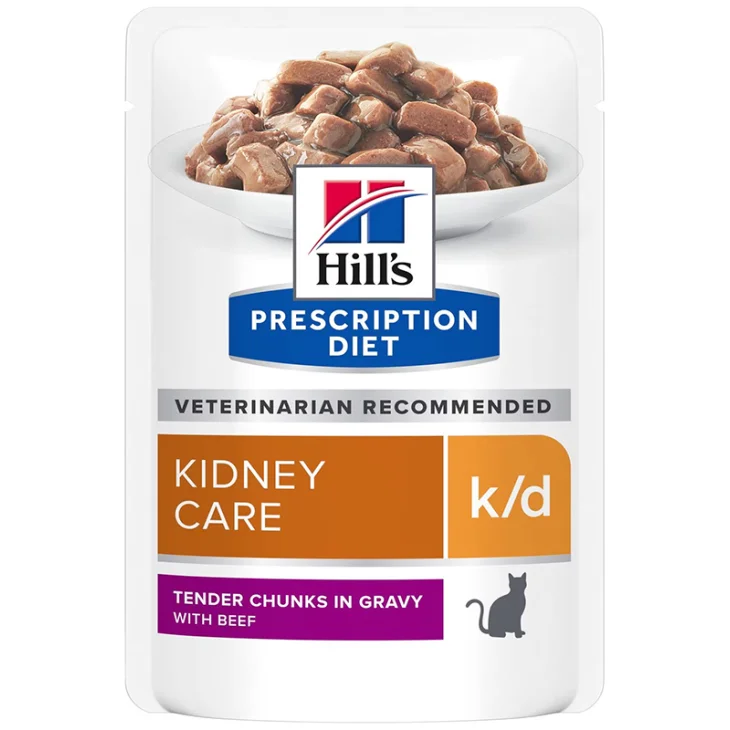 PRESCRIPTION DIET FELINE K/D BEEF 85 G PRESCRIPTION DIET FELINE K/D BEEF 85 G