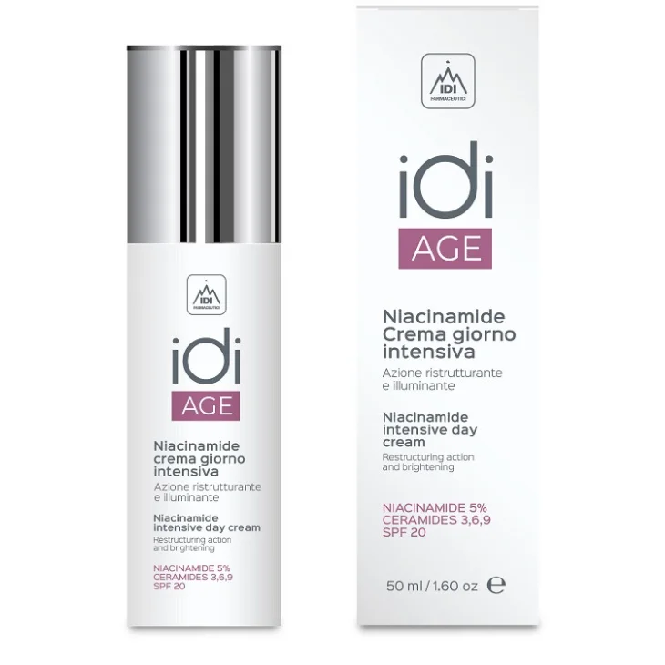 Idi Farmaceutici Idi Age Niacinamide Crema Giorno Intensiva 50 ml Idi Farmaceutici Idi Age Niacinamide Crema Giorno Intensiva 50 ml