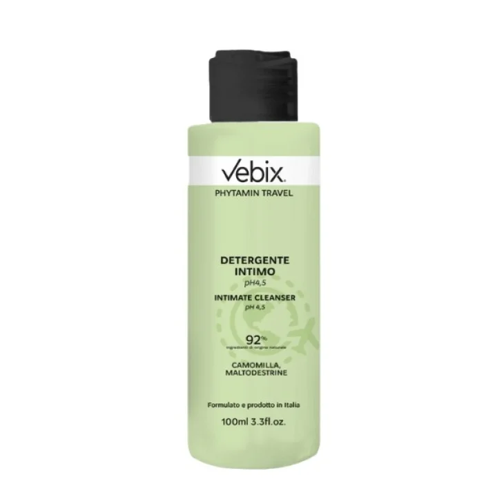 Vebix Phytamin Travel Detergente Intimo PH 4.5 100 ml
