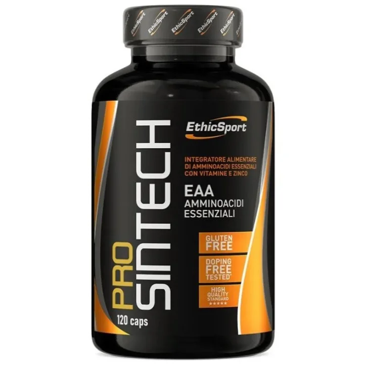 Ethicsport Prosintech Amminoacidi Essenziali Bcaa Con Vitamine E Zinco 120 Capsule