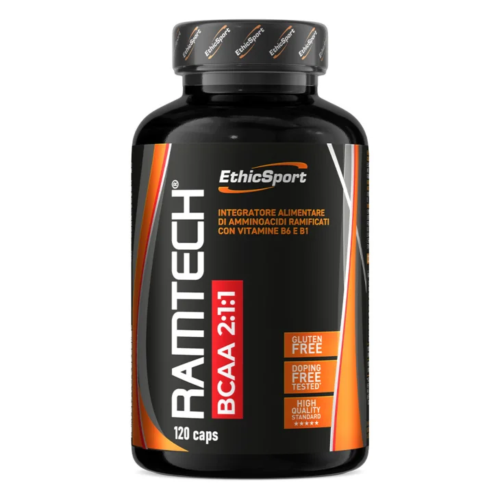 Ethicsport Ramtech Bcaa 2:1:1 Integratore Con Vitamine B1 E B6 400 Capsule