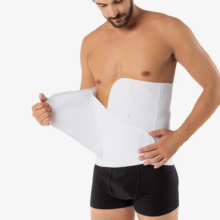 Revee Binder Fascia Post-operatoria 26 Cm Bianco Taglia M Revee Binder Fascia Post-operatoria 26 Cm Bianco Taglia M