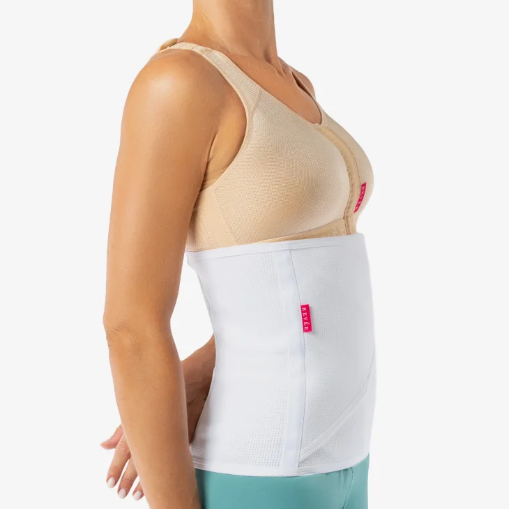Revée Binder Fascia Addominale Post Operatoria White Taglia XL 26cm Revée Binder Fascia Addominale Post Operatoria White Taglia XL 26cm