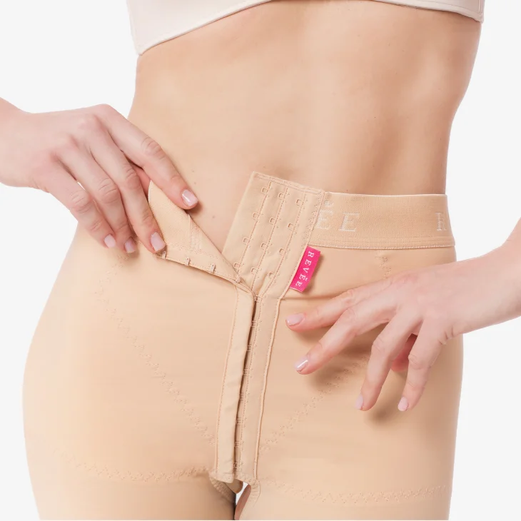 Revee Lipo Rev.0102 Guaina per Liposuzione sotto il ginocchio Taglia L Colore Skin