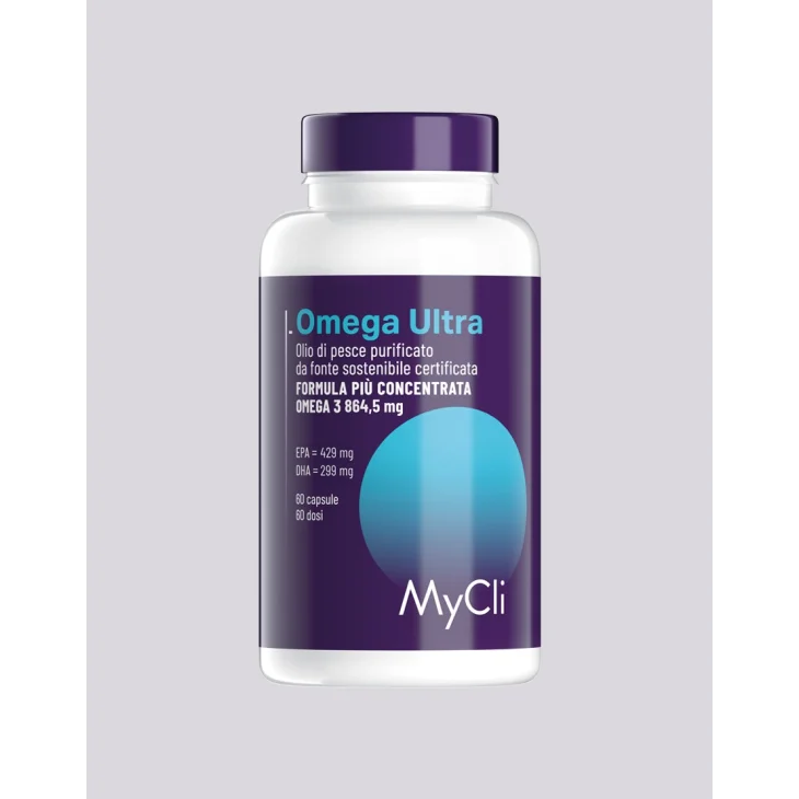 Mycli Omega Ultra 3,0 Integratore di Omega 3 60 capsule