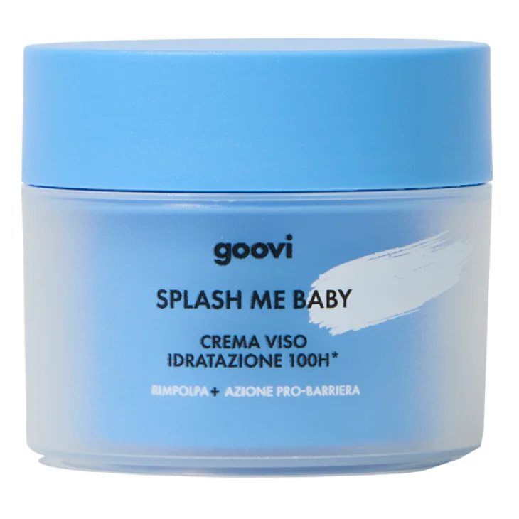 Goovi Splash Me Baby Crema Viso Idratazione 100H Rimpolpante 50 ml
