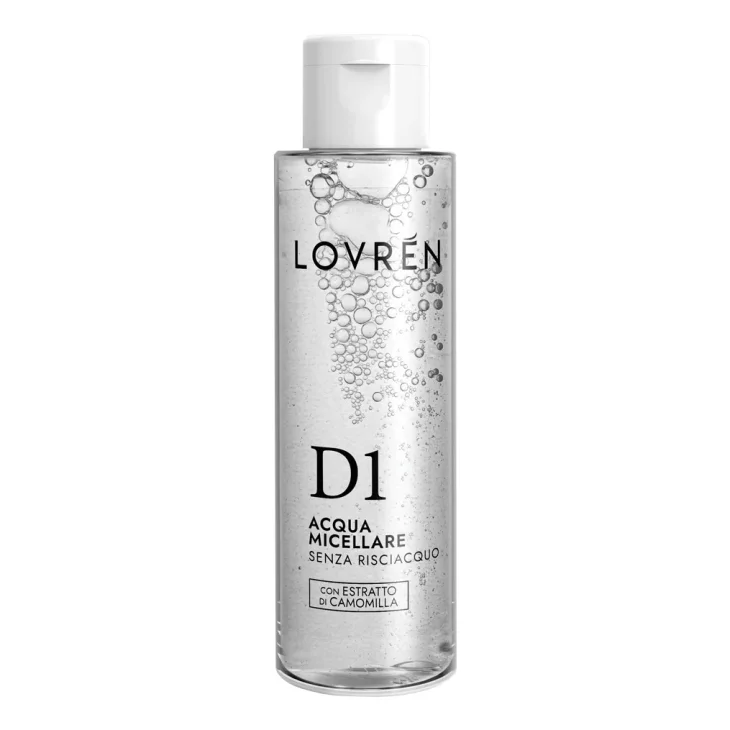 Lovren D1 Acqua Micellare Detergente Struccante Con Camomilla 100 Ml