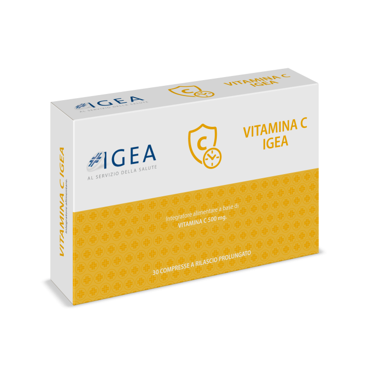 Farmacia Igea Vitamina C Integratore Senza glutine e Lattosio 30 compresse