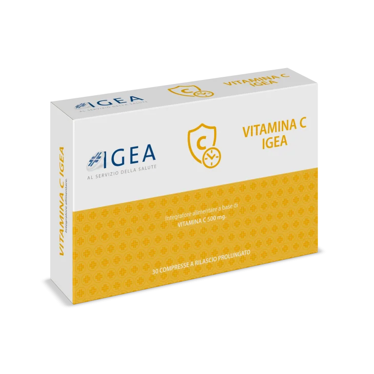 Farmacia Igea Vitamina C Integratore Senza glutine e Lattosio 30 compresse