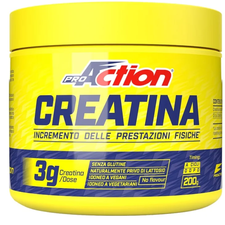 Proaction SP Creatina Integratore Alimentare per Prestazioni Fisiche 200 g Proaction SP Creatina Integratore Alimentare per Prestazioni Fisiche 200 g