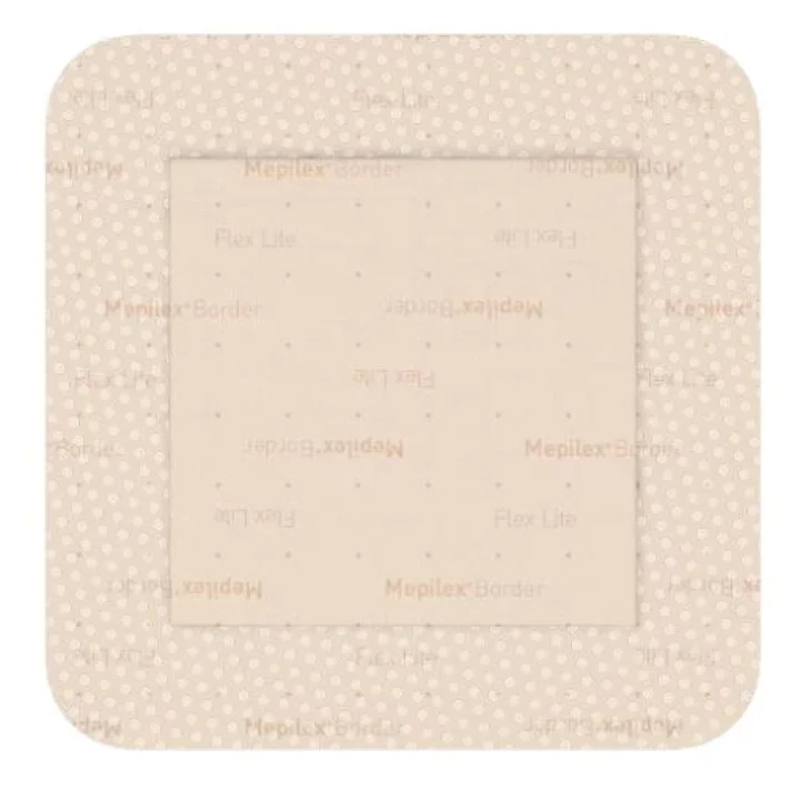 MEDICAZIONE IN SCHIUMA DI POLIURETANO MEPILEX BORDER FLEX LITE 4X5 CM 10 PEZZI