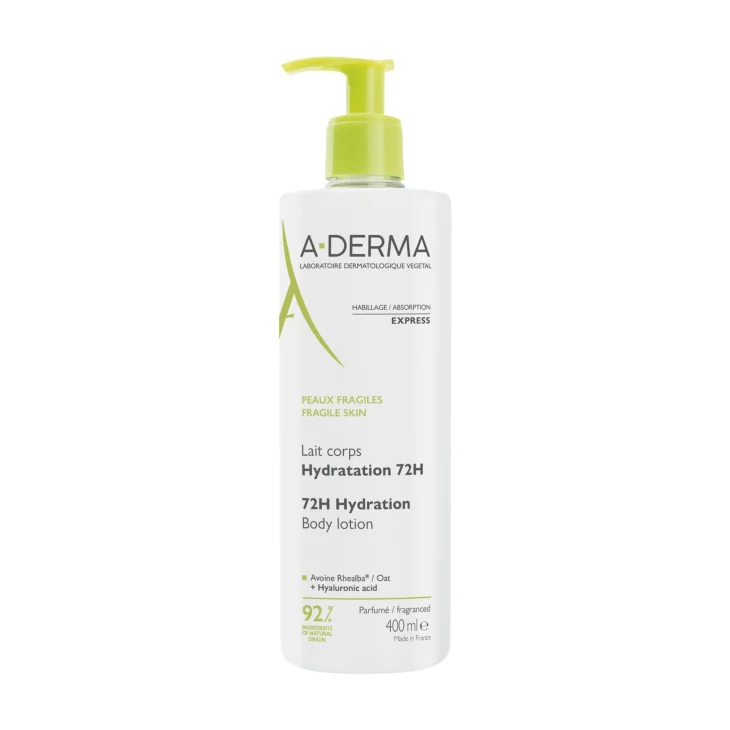A-Derma Les Indispensables Latte Corpo Idratazione 72H 400 ml
