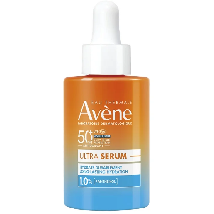 Eau Thermale Avene Solare Ultra Siero Idrata A Lungo Spf50+ Per Viso e Collo 30 ml Eau Thermale Avene Solare Ultra Siero Idrata A Lungo Spf50+ Per Viso e Collo 30 ml