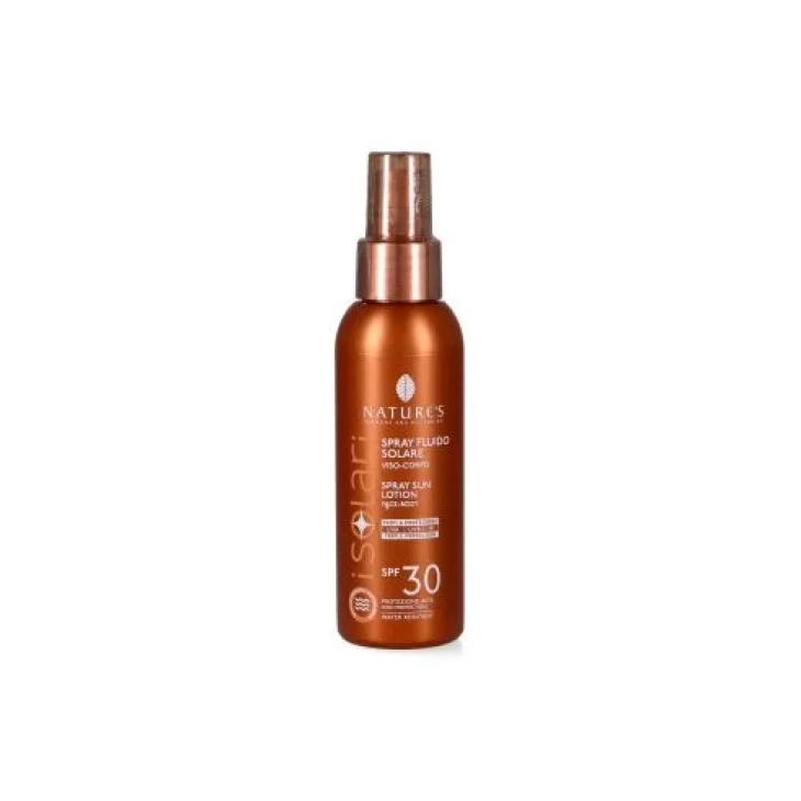 Nature's i Solari Spray Fluido Viso-Corpo SPF30 Limited Edition Travel Size 100 ml