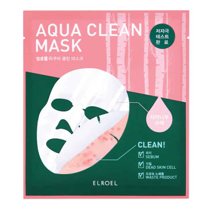 Elroel Aqua Clean Mask Maschera Esfoliante Viso 20 g