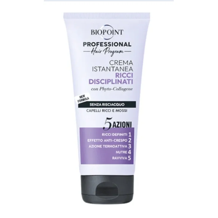 Biopoint 5 Azioni Crema Istantanea per Ricci Disciplinati 200 ml