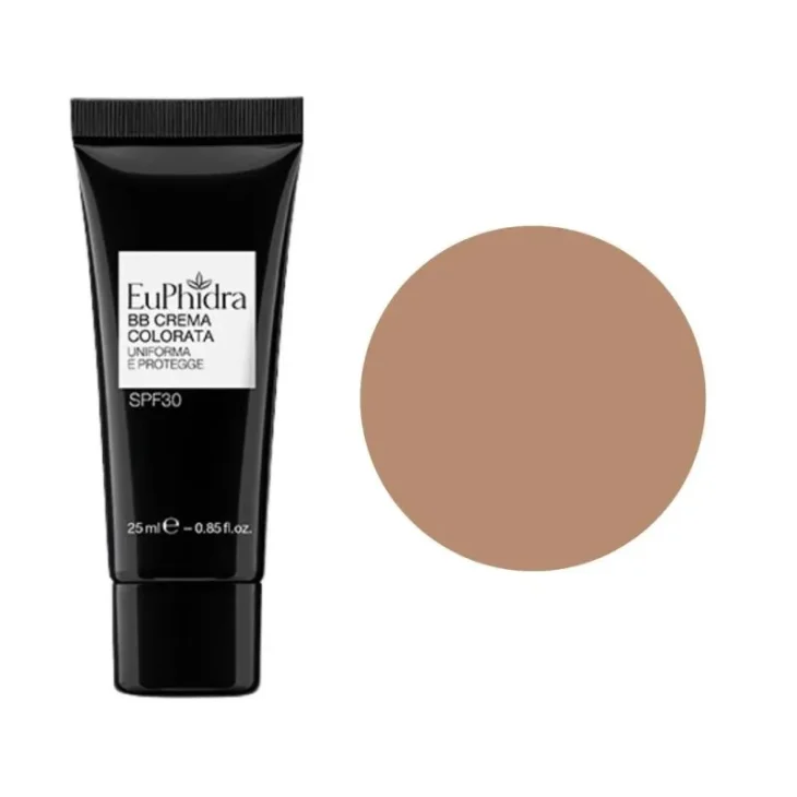 Euphidra BB Crema Colorata Uniformante SPF30 Viso Colore Ambra Naturale 25 ml Euphidra BB Crema Colorata Uniformante SPF30 Viso Colore Ambra Naturale 25 ml
