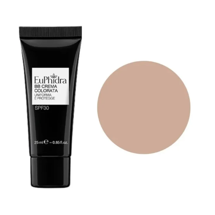 Euphidra BB Crema Colorata Uniformante SPF30 Viso Colore Miele Chiaro 25 ml Euphidra BB Crema Colorata Uniformante SPF30 Viso Colore Miele Chiaro 25 ml