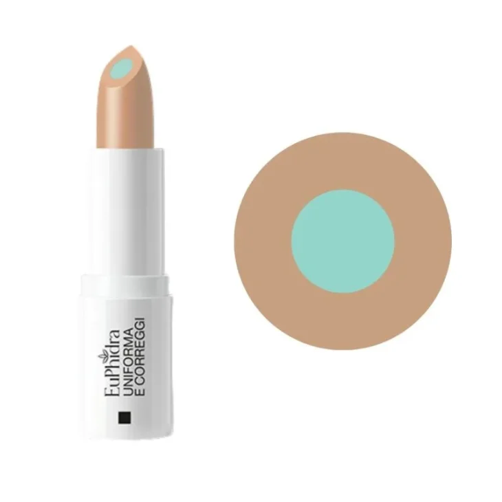 Euphidra Uniforma e Correggi Correttore Duo Stop Rossori per Rossori e Pelle Sensibile 1 Pezzo