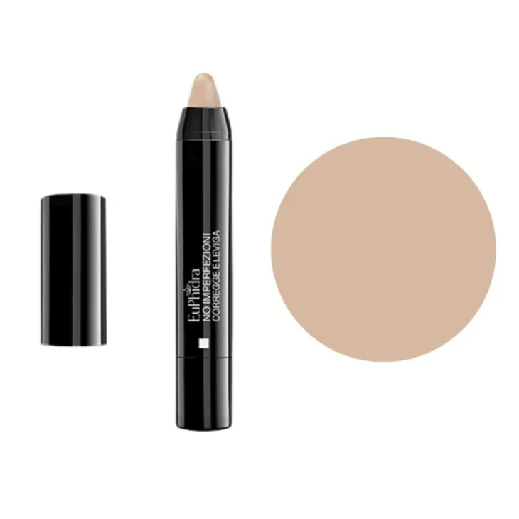 Euphidra No Imperfezioni Correttore Stick per Imperfezioni Viso Colore Naturale 1 Stick