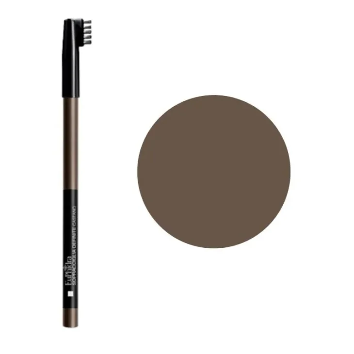 Euphidra Matita Sopracciglia Definite Colore Castano per Sopracciglia Naturali 1 Matita con Pettinino Integrato