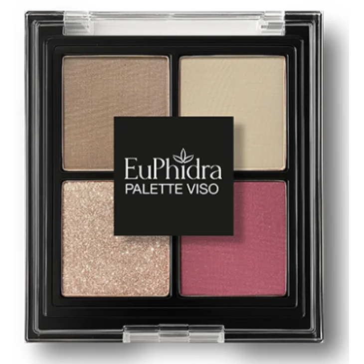 Euphidra Palette Viso Armonia Solare Contouring e Illuminante per Scolpire e Definire i Volumi del Viso 18 g