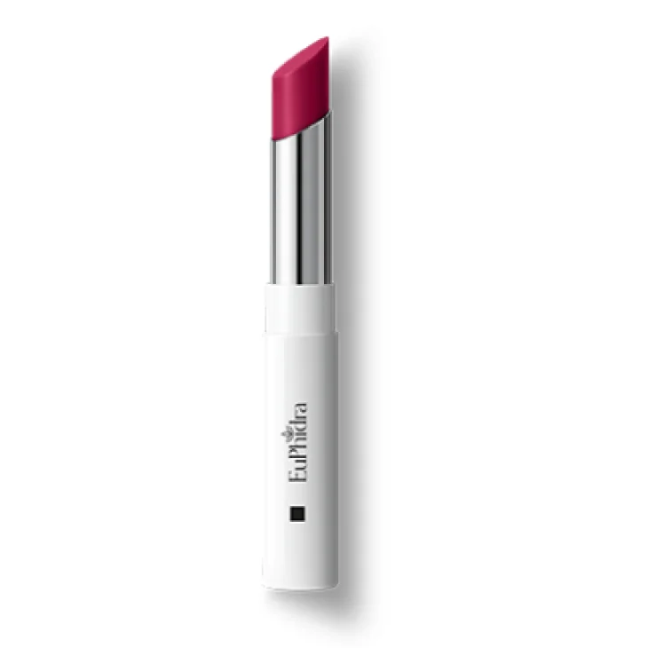 Euphidra Rossetto Stylo Bacio Cremisi Colore Intenso e Finish Mat Vellutato per Labbra Morbide Un Rossetto