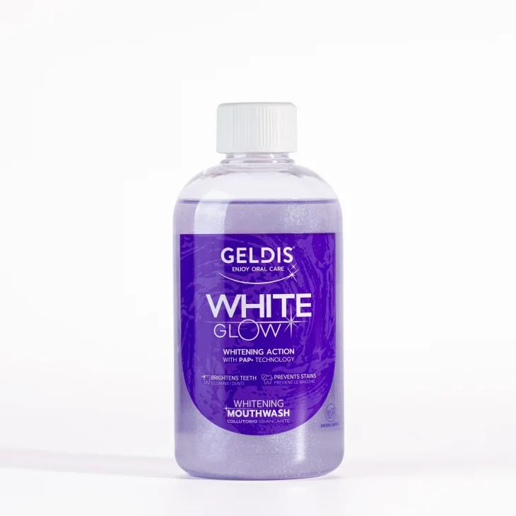 Geldis White Glow Collutorio Sbiancante 500 g