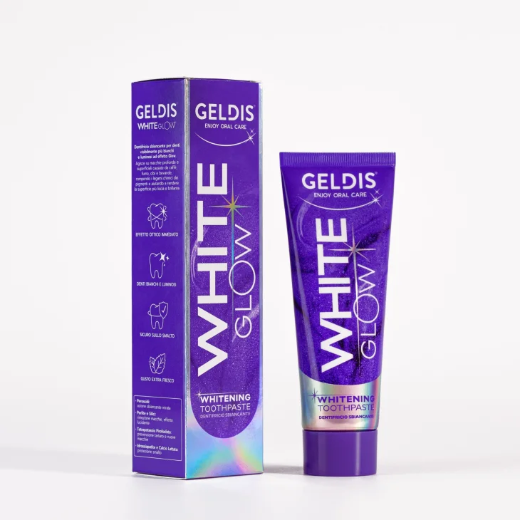 Geldis  White Glow  Dentifricio Sbiancante 75 g