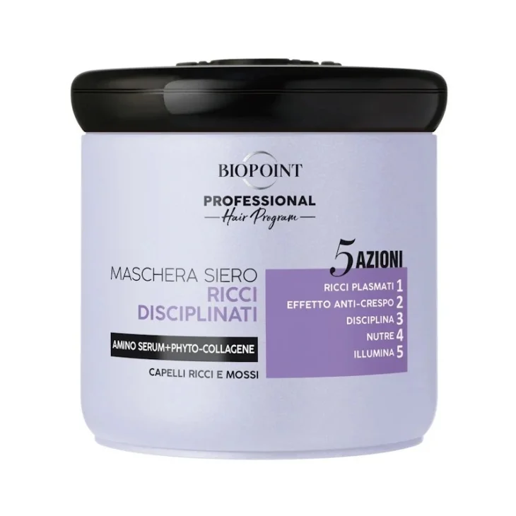 Biopoint Professional Maschera Siero Ricci Disciplinati 400 ml