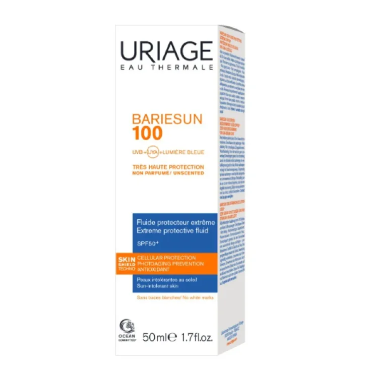 Uriage Bariesun 100 Fluido Protettivo Estremo Solare Viso SPF50+ 50 ml