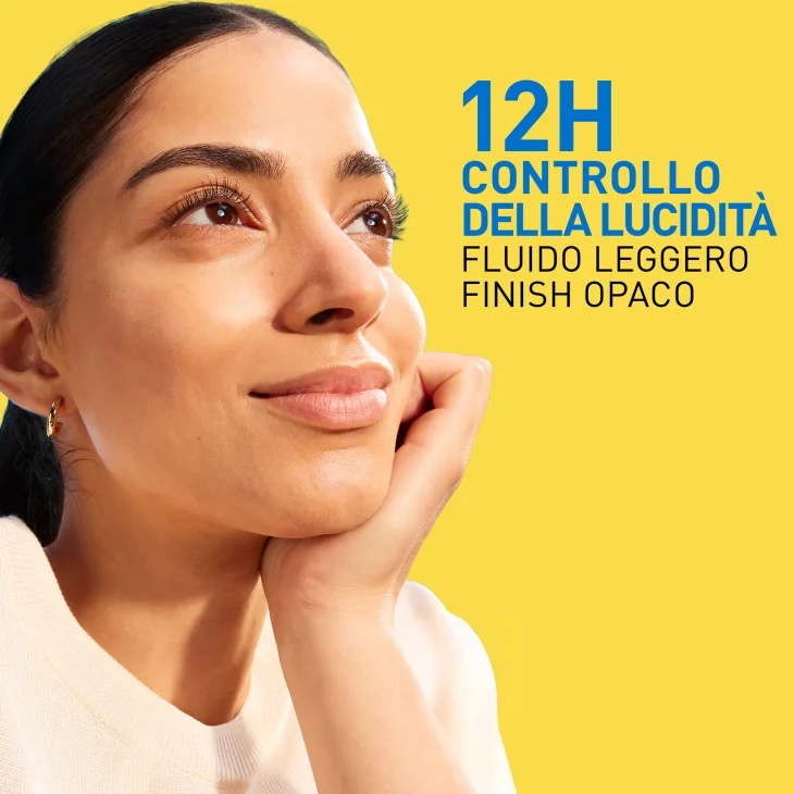 CeraVe Fluido Protezione Solare Viso Oil Control Invisibile SPF50+ 50 ml