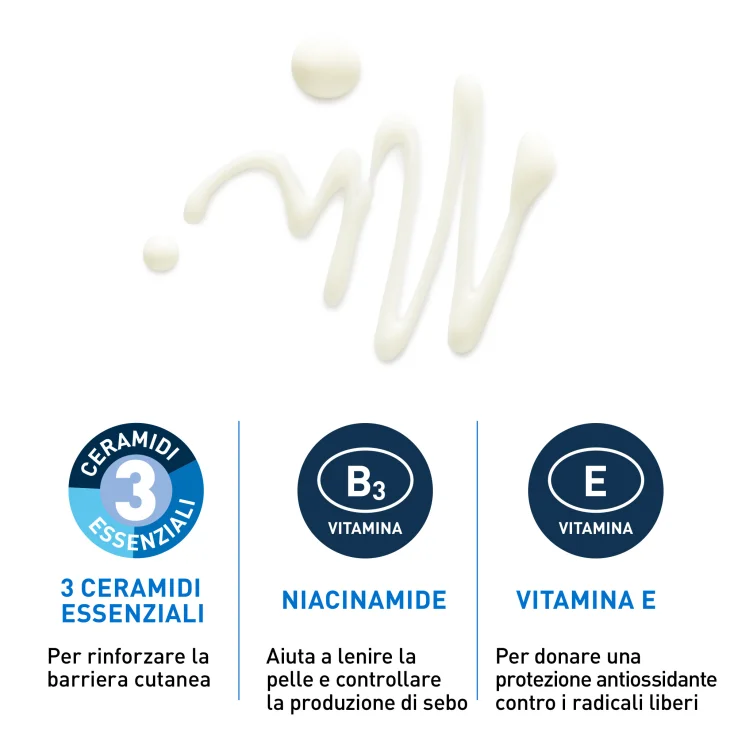 CeraVe Fluido Protezione Solare Viso Oil Control Invisibile SPF50+ 50 ml