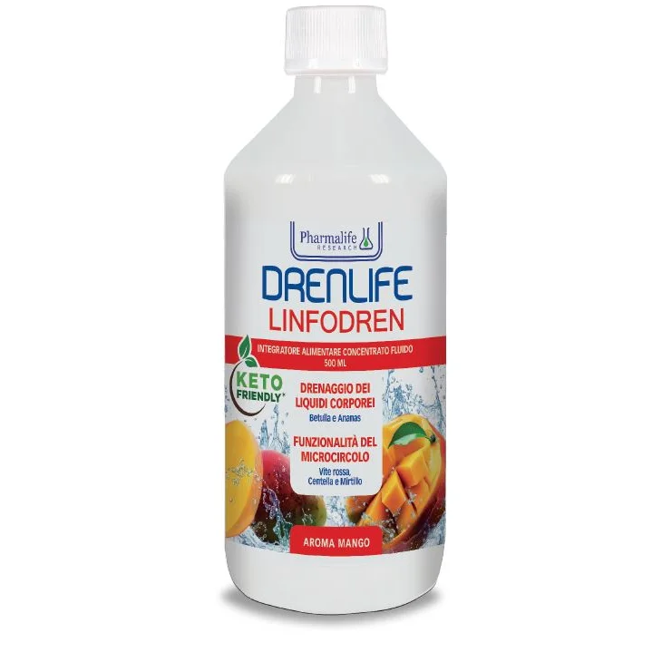 Pharmalife Research Drenlife Linfodren Integratore Alimentare Drenante 500 ml